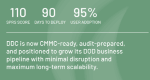 DDC is now CMMC ready