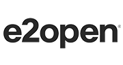 The e2open company logo in PNG format with a blank background.
