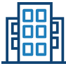 Three buildings icon representing Secure Access Manager.