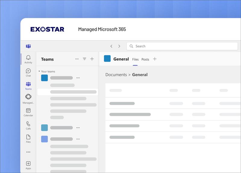 Exostar Managed Microsoft 365 View