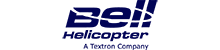 Bell Textron logo small on a white background in blue.
